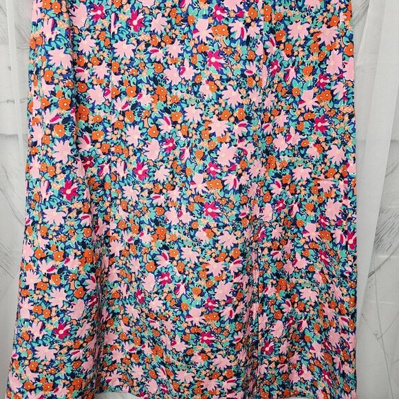 LOFT Floral Midi Skirt - Picture 3 of 13